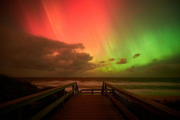 Northern lights over Sylt by Bodo Balzer