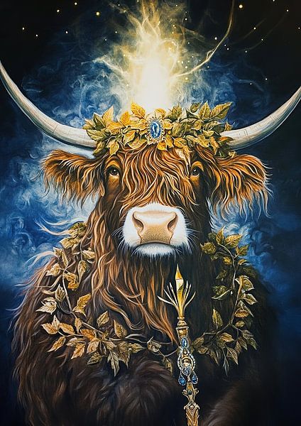 Highland Cow by Niklas Maximilian