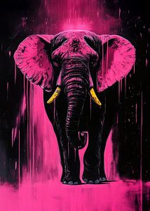 L'éléphant rose