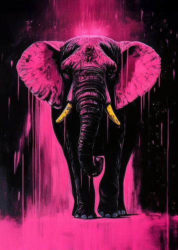L'éléphant rose