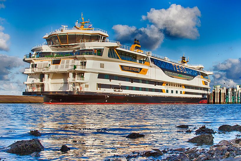 Fährboot Texel - Den Helder - Niederlanden von Johan Habing