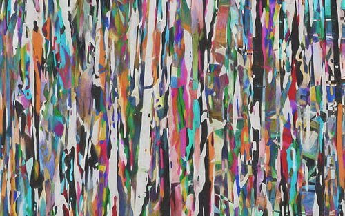 Mixing colours and shapes