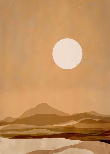 Abstrakte Landschaft 8
