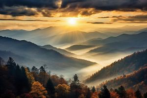 Goldene Stunde in Montana