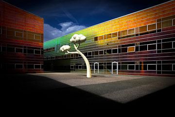 Kleurrijk gebouw- Colourful Building (Awarded) van Anita Martin, AnnaPileaFotografie