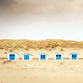 Strandhuisjes van Gonnie van de Schans