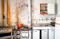 Küche im Verfall. von Roman Robroek – Fotos verlassener Gebäude Miniaturansicht