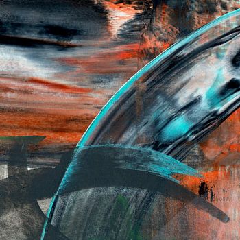 Quadratisch Abstrakt #70