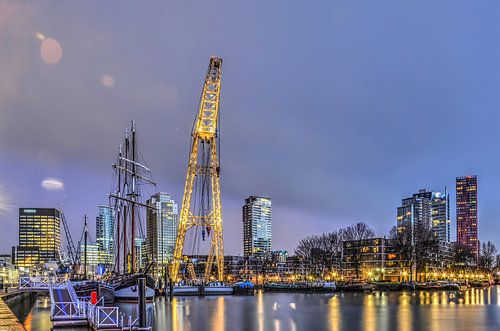 Rotterdam: Waterstad in de ochtend