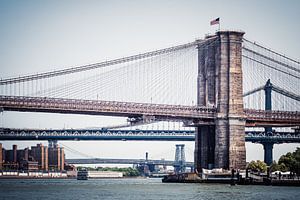 New York - East River van Alexander Voss