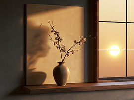 Golden Hour Schatten von Egon Zitter