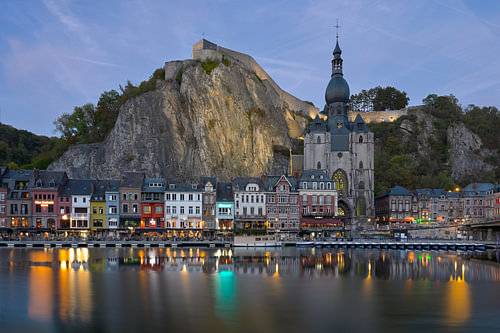 The blue hour over the Meuse – Beautiful Dinant