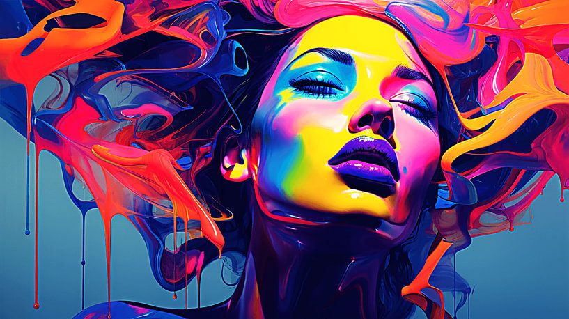 Full of colours by Flowers and Macro wall Art