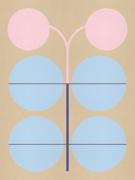 Flower Geometrics 07 by The Printable Studio