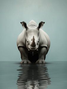 Le silence avant la tempête : le rhinocéros réfléchi sur Eva Lee