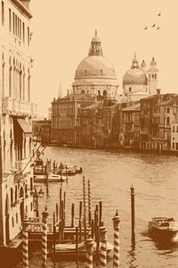 Venise et Grand Canal en Taupe sur Imladris Images