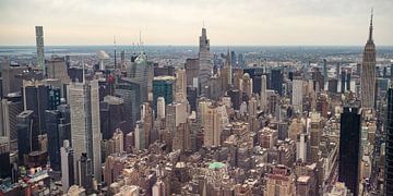 Midtown from the Edge by Albert Mendelewski