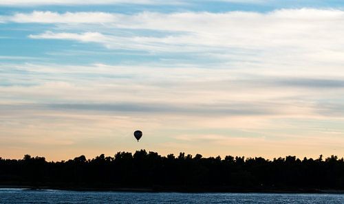 eenzame luchtballon