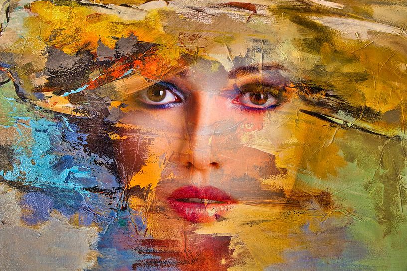 Perdu dans la peinture par Harry Hadders Design
