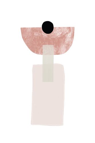 Geometric Shapes in Soft Earthy Tones