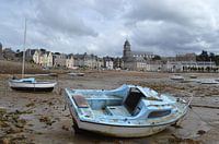 Zicht op St. Malo, Frankrijk, Bretagne