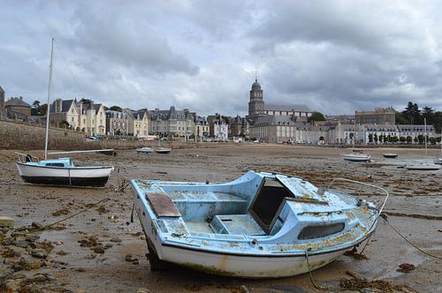Zicht op St. Malo, Frankrijk, Bretagne