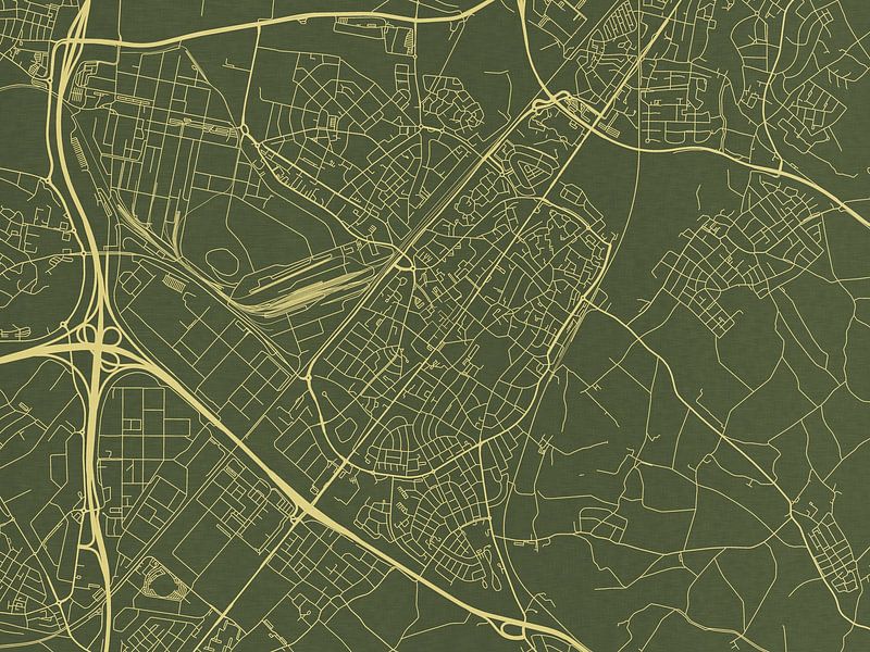 Kaart van Geleen in Groen Goud van De Kaartenwinkel