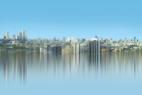 Linescapes - Rotterdam Oost van Dennis Duinker