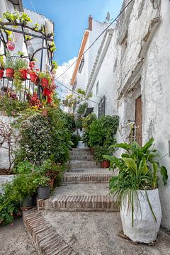 Straatbeeld in Spanje. van Tilly Meijer