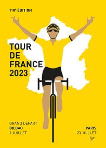 MEIN TOUR-DE-FRANCE-MINIMALPLAKAT