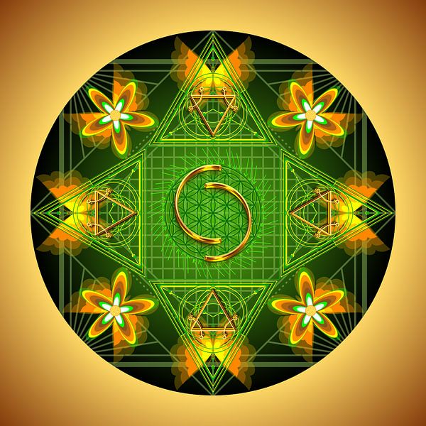 Crystal Mandala OSAM Healing by SHANA-Lichtpionier