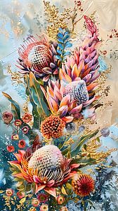 Australische Wildblumen