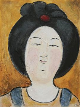 Een portret van een Chinese dikke dame 'Fat lady' III