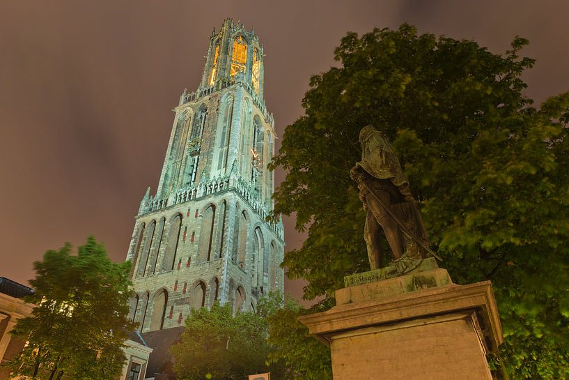 Domtoren vanaf Domplein  par Martien Janssen