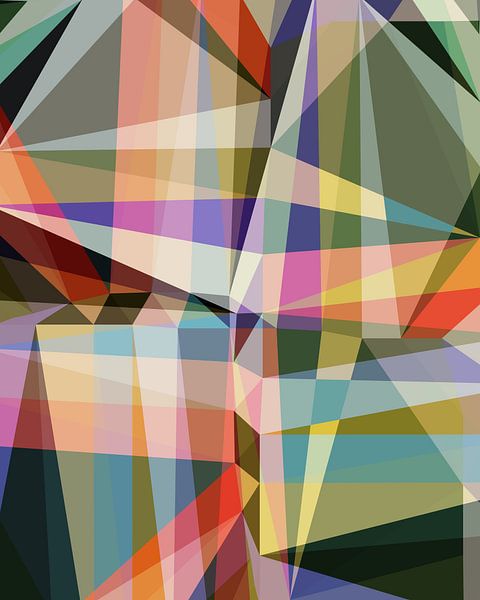 Abstract Composition 1018 by Angel Estevez