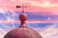 The old lighthouse roof at sunset by Lisette Rijkers thumbnail