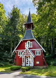 Chapelle rouge sur Rügen, Allemagne