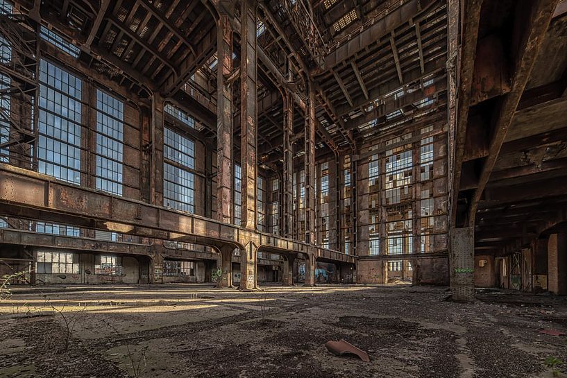 Rostige Fabrik von Guy Bostijn