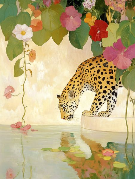 Luipaard Pastel van Preet Lambon
