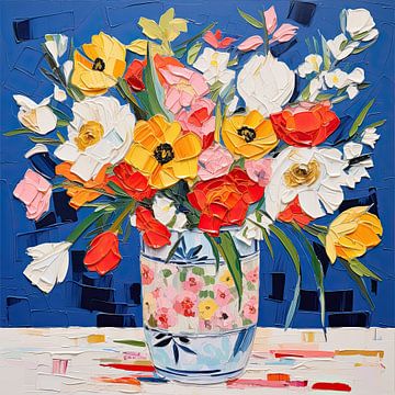 Fleur and colour 11 by Bert Nijholt