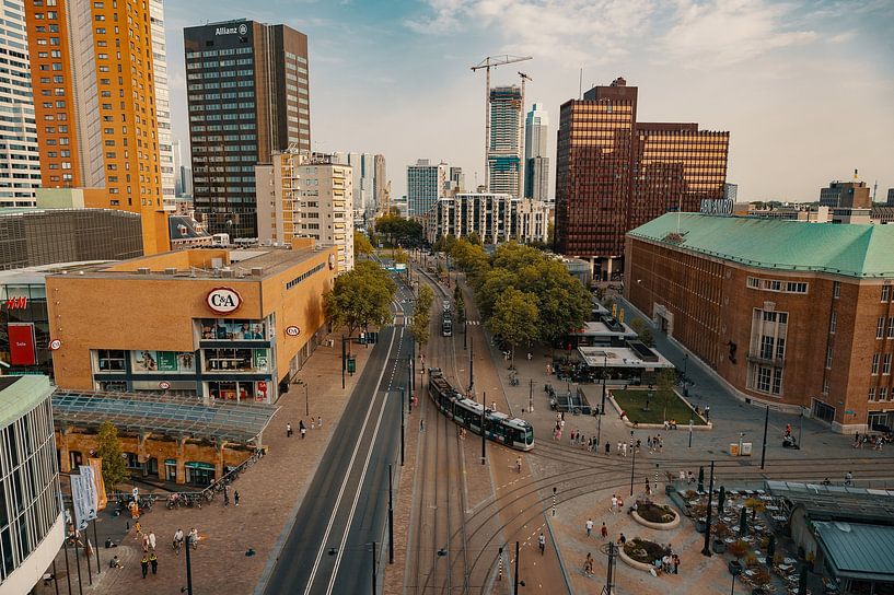 Coolsingel Rotterdam par Paul Poot