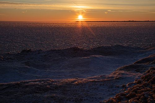 Mer à cavité gelée sur Johan Zwarthoed