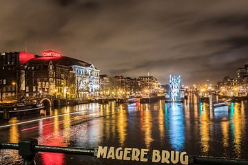 Magere Brug Amsterdam by Robin Voorhamm