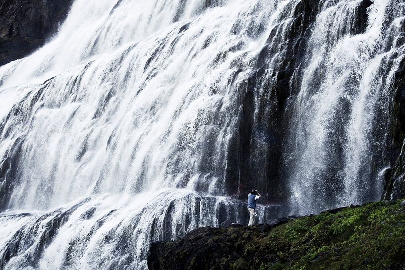 Fjallfoss, Island von Martijn Smeets