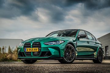 BMW M3 Competition Isle of Man Green by Bas Fransen