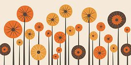 Blumen abstrakt von Bert Nijholt