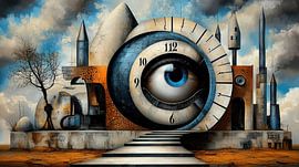 L'œil des gardiens du temps sur Klaus Tesching - Art-AI