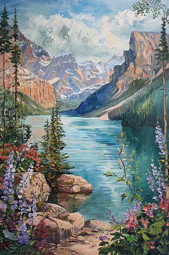 Landschaft 868 | Gemäldeansicht