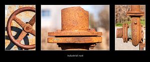 Triptychon Industrie Rost