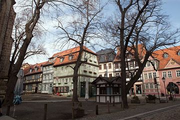 Werelderfgoedstad Quedlinburg - Breite Straße hoek Hoken